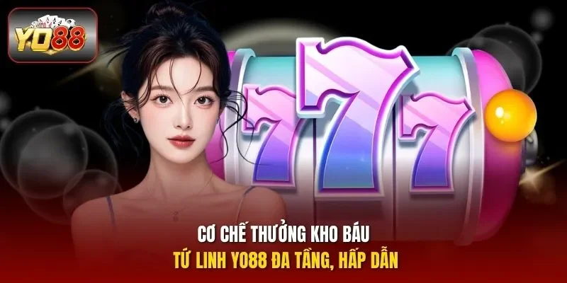 Cơ chế thưởng kho báu tứ linh Yo88 đa tầng, hấp dẫn